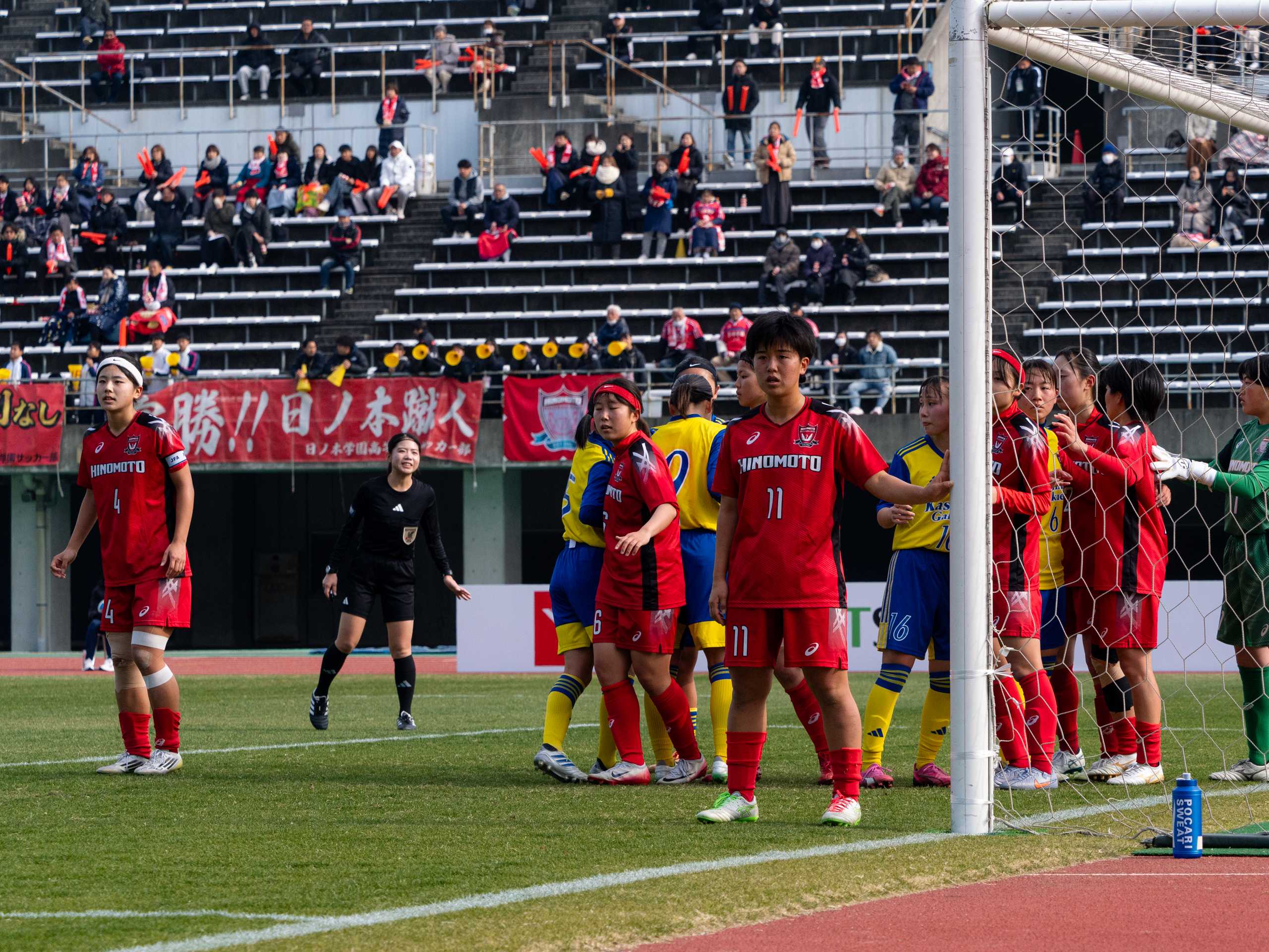 第34回全日本高校女子サッカー選手権 準々決勝 日ノ本学園