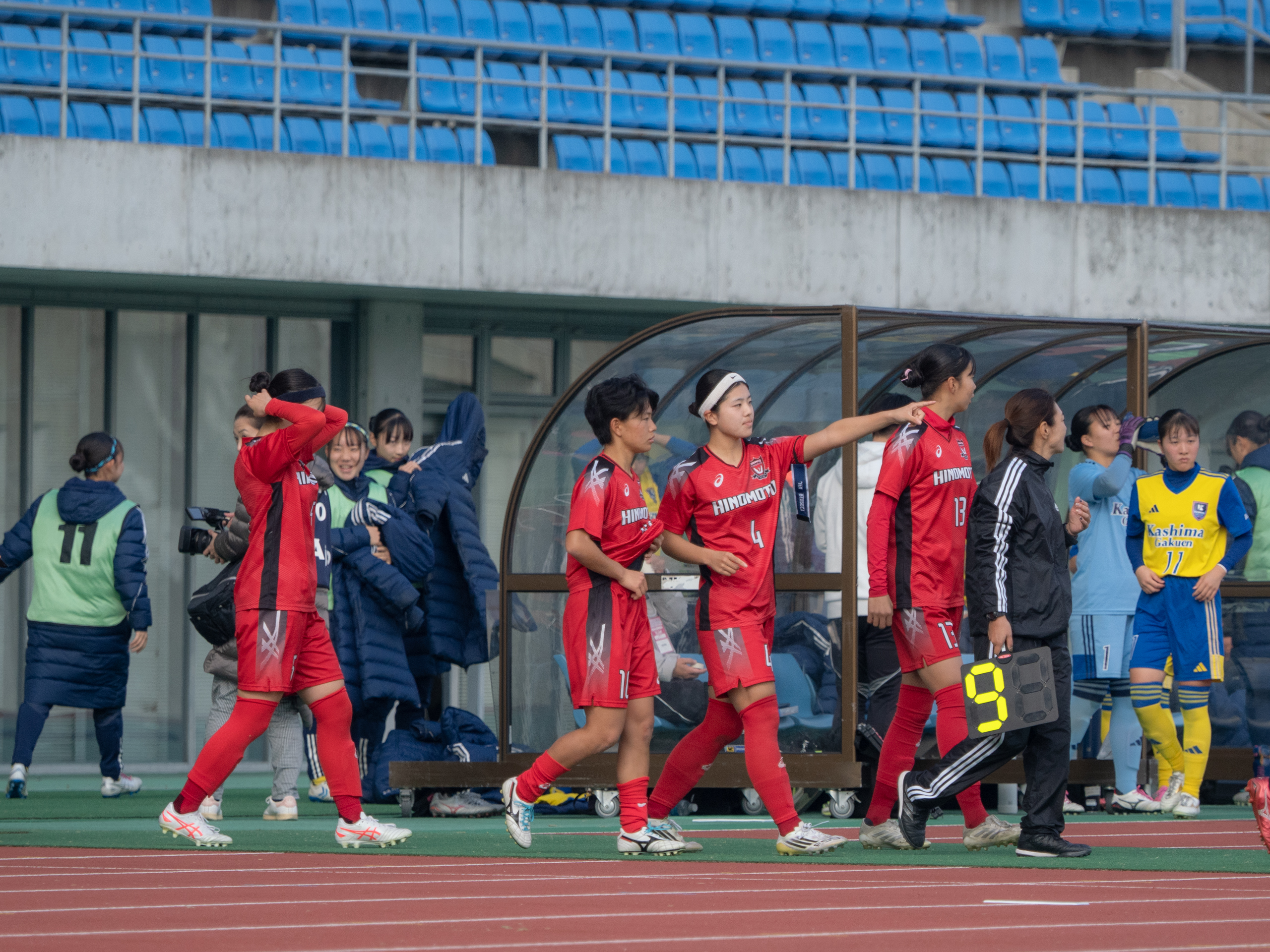 第34回全日本高校女子サッカー選手権 準々決勝 日ノ本学園