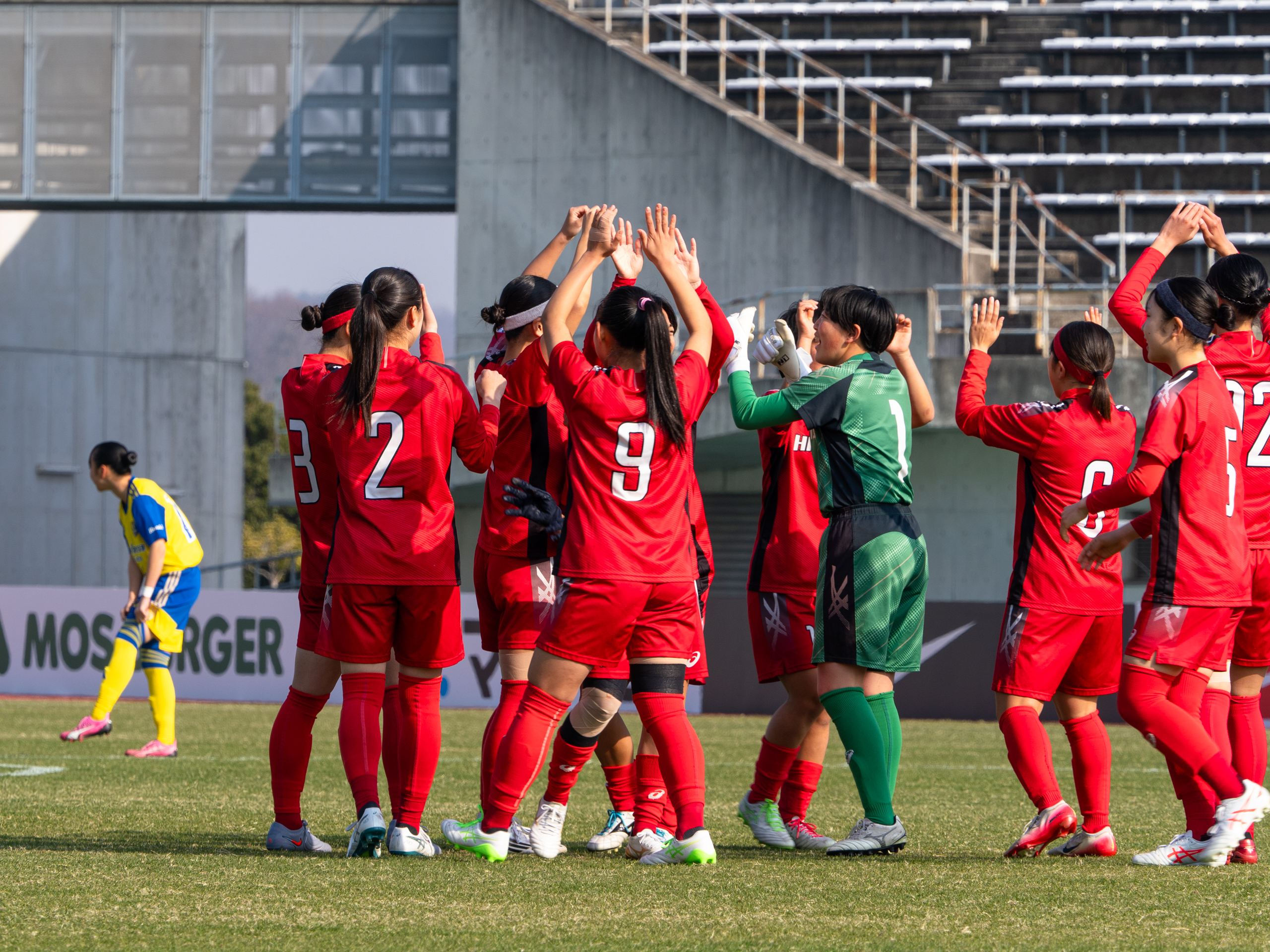 第34回全日本高校女子サッカー選手権 準々決勝 日ノ本学園
