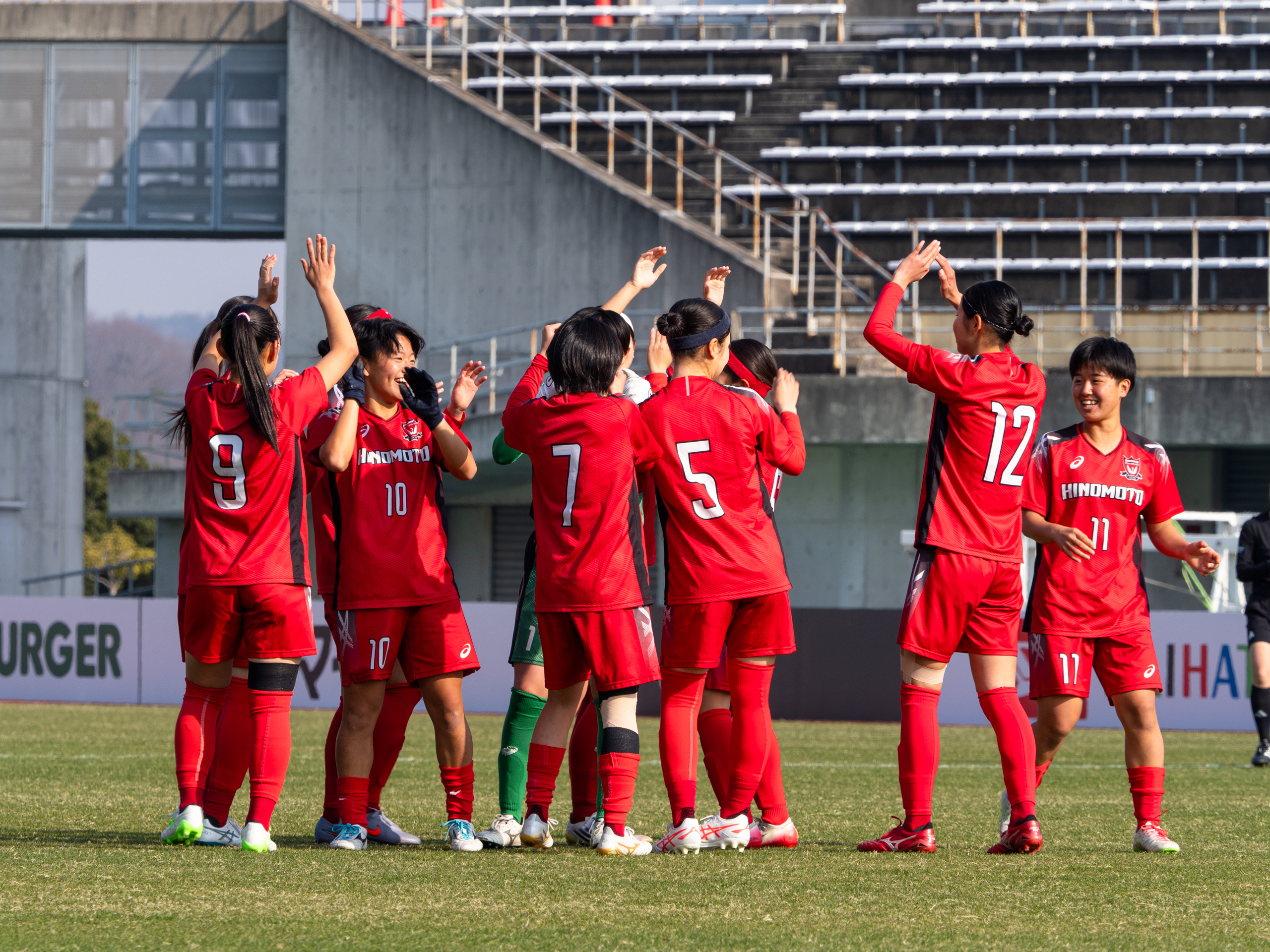 第34回全日本高校女子サッカー選手権 準々決勝 日ノ本学園