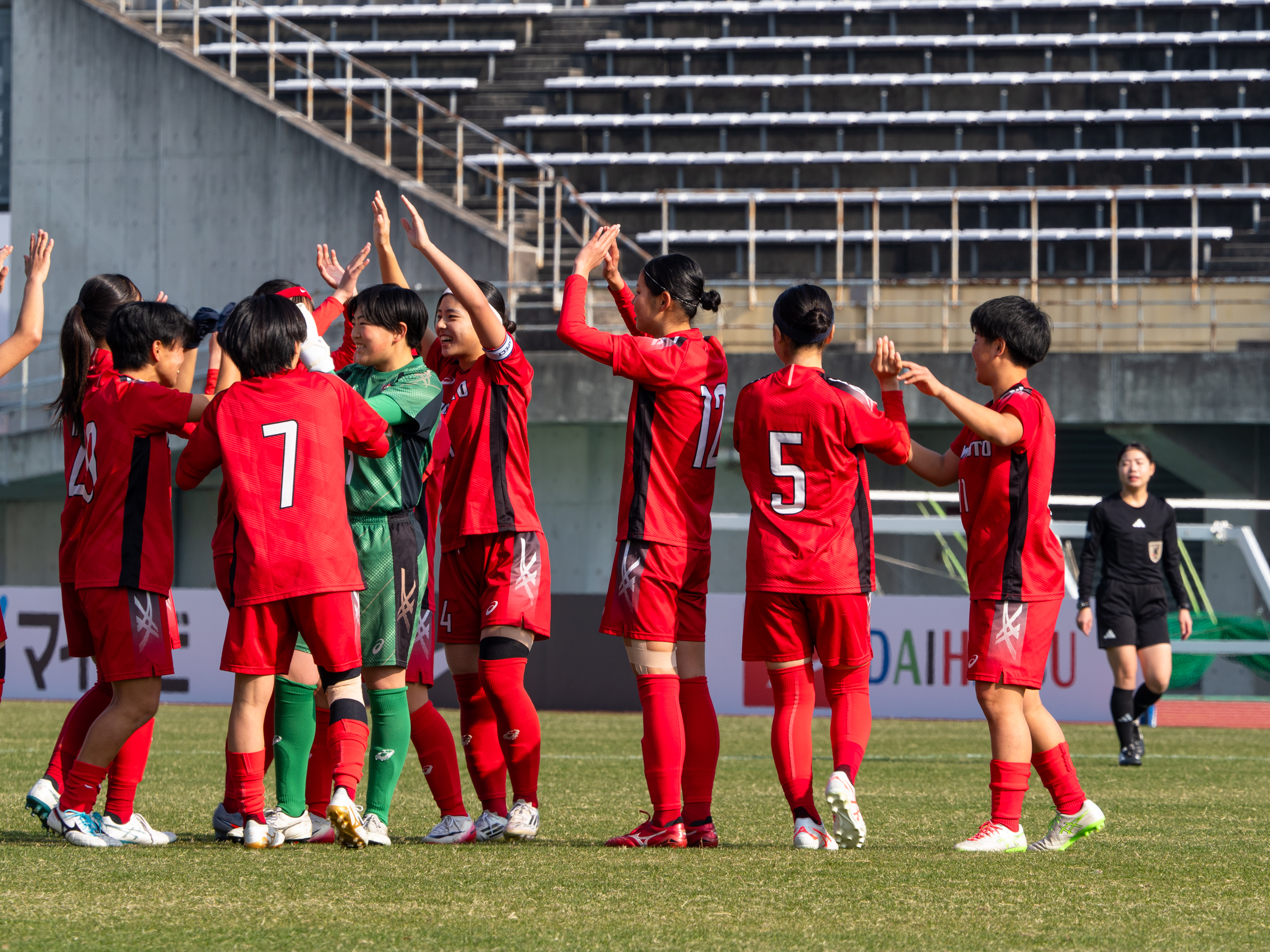 第34回全日本高校女子サッカー選手権 準々決勝 日ノ本学園