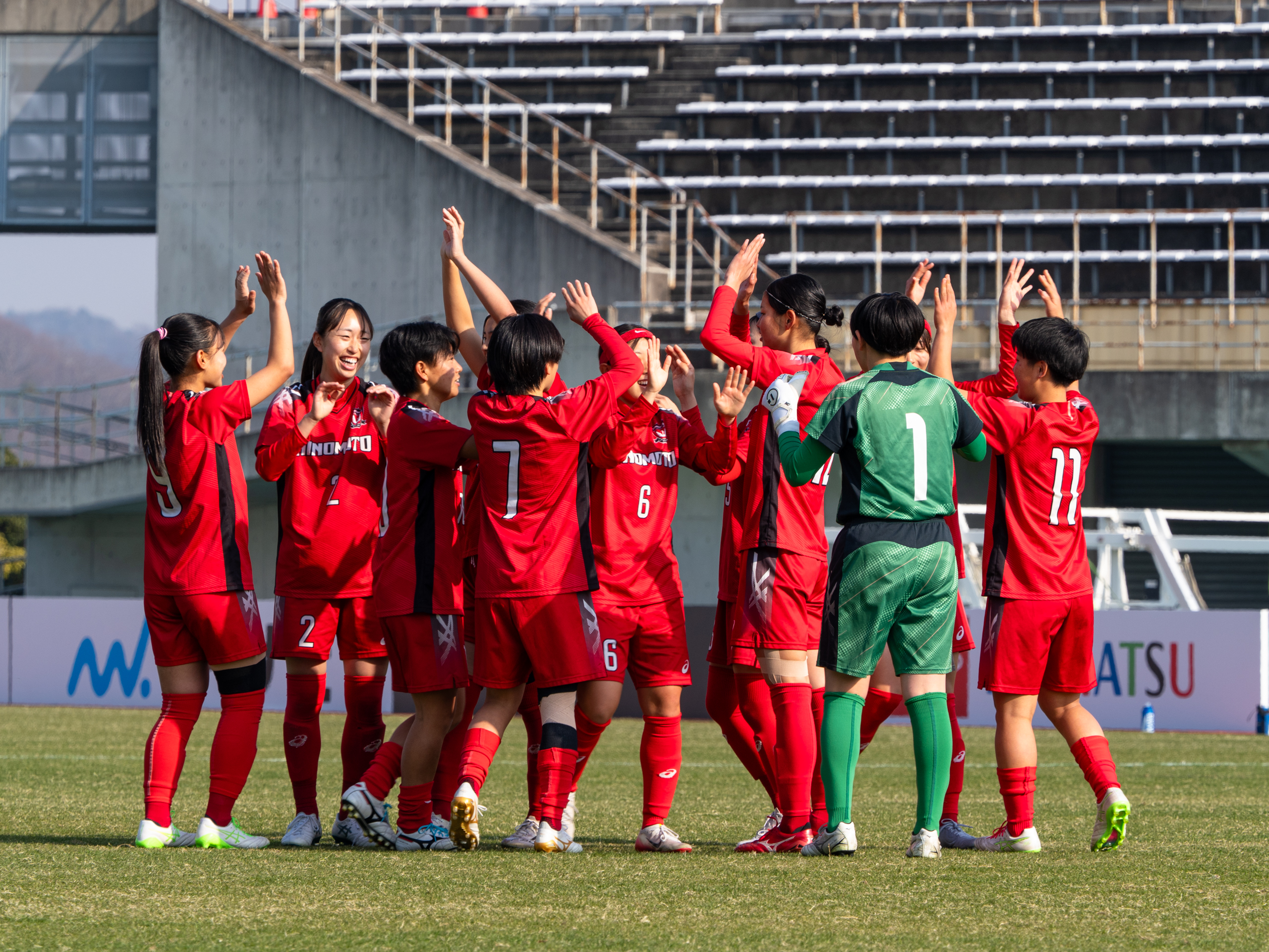 第34回全日本高校女子サッカー選手権 準々決勝 日ノ本学園